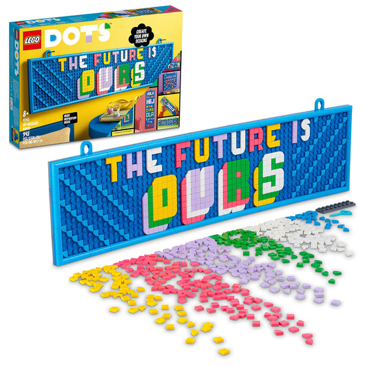 LEGOå¨ DOTS Big Message Board 41952 DIY Craft Decoration Kit; A Customizable Canvas Designed for Kids Aged 8+