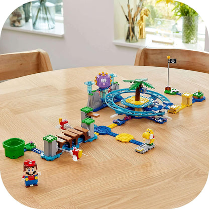 LEGO Super Mario Big Urchin Beach Ride Expansion Set 71400 Building Kit; Collectible Toy for Kids Aged 7