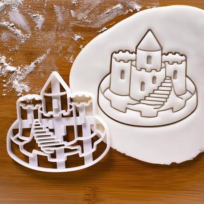 Set of 4 Summer Beach cookie cutters (Designs: Bucket, Sand Castle, Flip Flops, Spade), 4 pieces - Bakerlogy