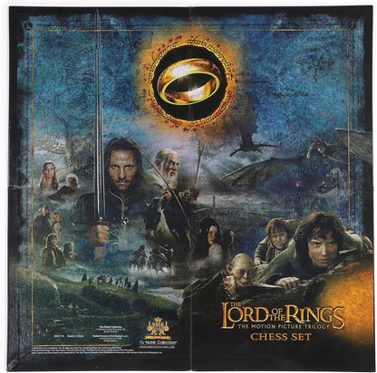 The Noble Collection The Lord of The Rings - Chess Set: Battle for Middle-Earth,Black, for 5 Players