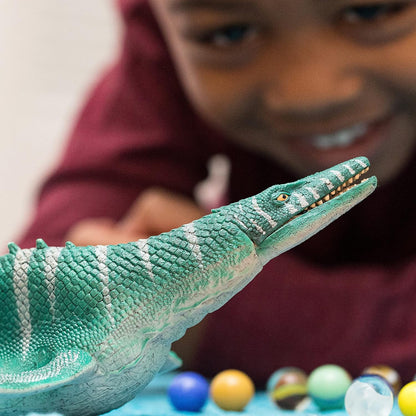 Schleich Dinosaurs, Large Dinosaur Toys for Boys and Girls, Realistic Mosasaurus Toy Figurine, Ages 4+