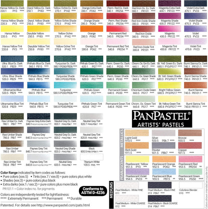 PanPastel Artist Pastels by GOLDEN, Violet, 2.44??� / 62mm Pan Diameter, Professional Artist Pastels, Unique Pan Format (cake-like)