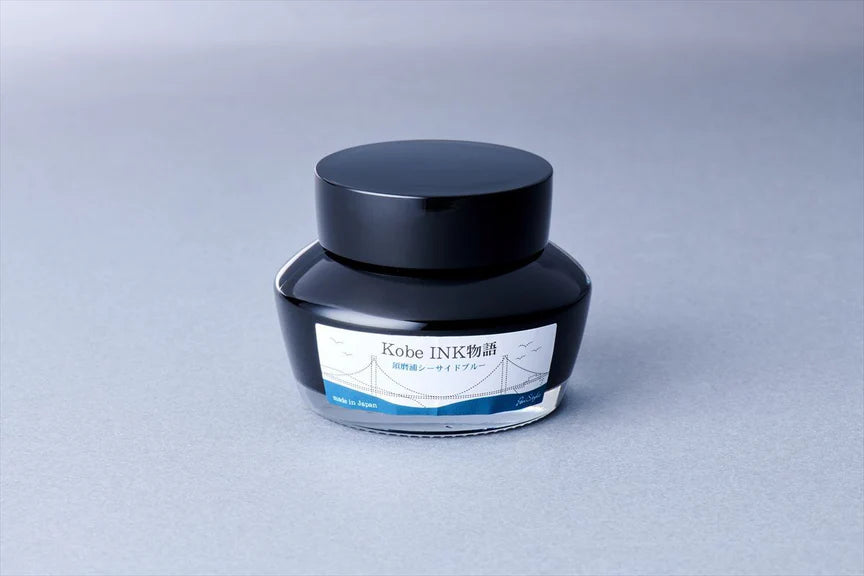Nagasawa Kobe INK Monogatari #44 Sumaura Seaside-blue Fountain Pen Ink Rs. 1,800.00