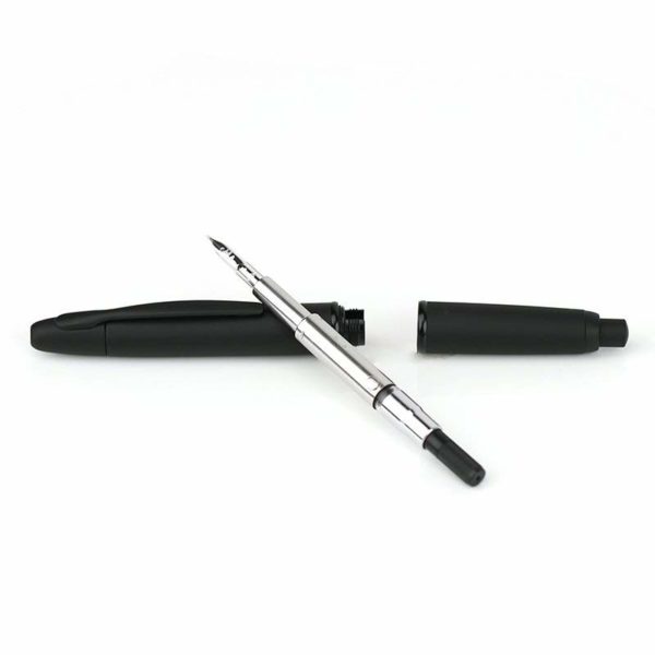 Pilot Fountain Pen Capless Matt Black Medium Nib Fc18srbmm - Image 4