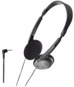 Panasonic open type on-ear headphone Folding type compact package type Gray RP-HT40-H