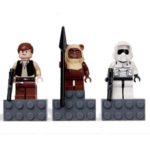 LEGO 852845 StarWars Magnet Han Solo, Paploo and Biker Scout Lego Star Wars