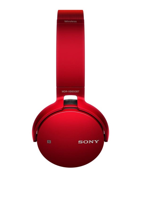 Sony MDR-XB650BT Red Extra Bass Bluetooth (Japan Import-No Warranty) - Image 3