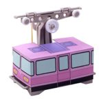 Tamiya 70120 Aerial Ropeway Cabin Set