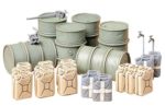 Tamiya 1/35 Military Miniature Series No.186 German Army Drum Can Set Plastic Model 35186