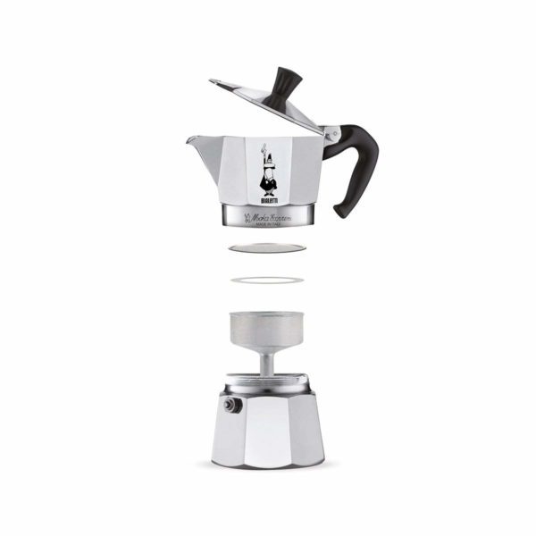 Bialetti 1168 Moka Express Export Espresso Maker, Silver - Image 4