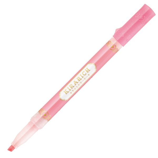 Zebra Glitter Highlighter, Kirarich, Pack of 5 (WKS18-5C) - Image 7