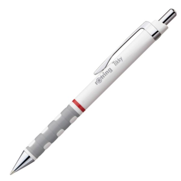 Rotting ballpoint pen oiliness Tickey 1904718 AS white regular imported item