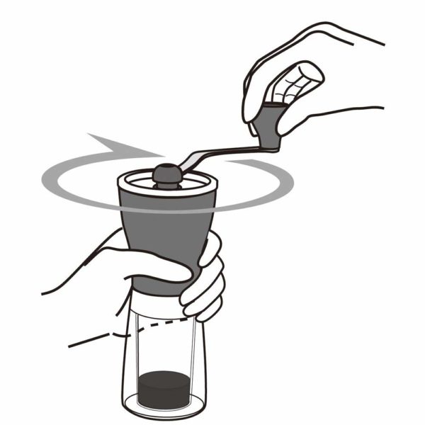 Hario Ceramic Coffee Mill 'Mini-Slim' - Image 5