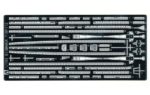 Qingdao Bunka-guchi Shrine 1/700 Waterline Series Detail Up Parts German Navy Battleship Bismarck / Tilpitz Parts for Common Etching Plastic Model