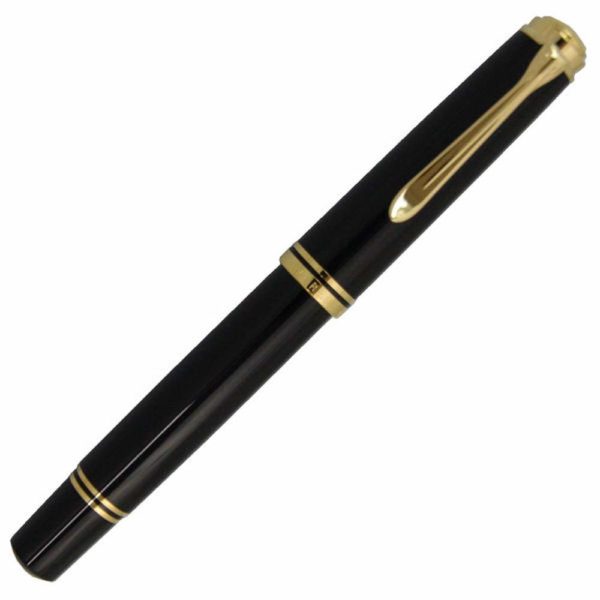 Pelican fountain pen M medium character black suberain M400 regular import goods - Image 3