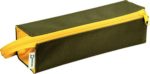 Kokuyo C2 Tray Type Pencil Case - Khaki Green Yellow