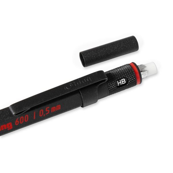 rOtring 600 0.5mm Black Barrel Mechanical Pencil (1904443) - Image 3