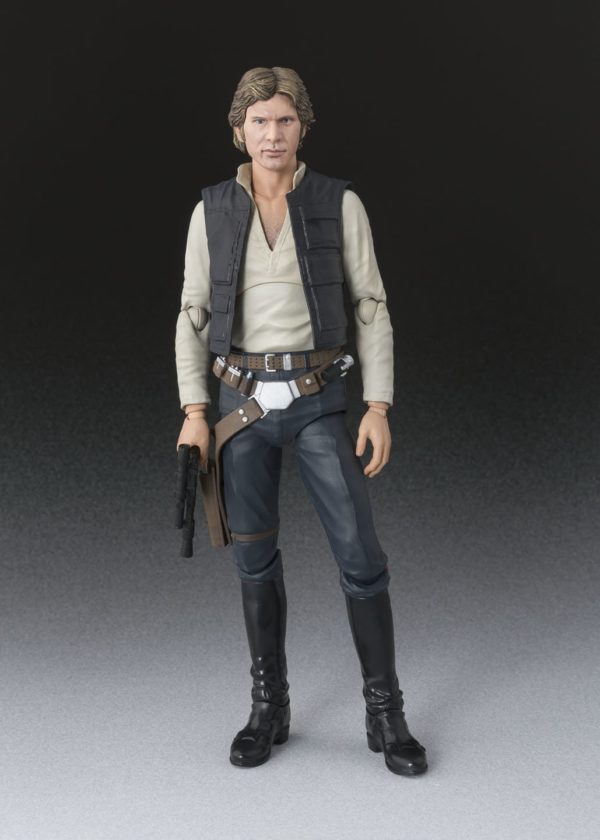 S. H. Figuarts Star Wars Han Solo (A NEW HOPE) Approximately 150 mm ABS & PVC painted movable figure - Image 2
