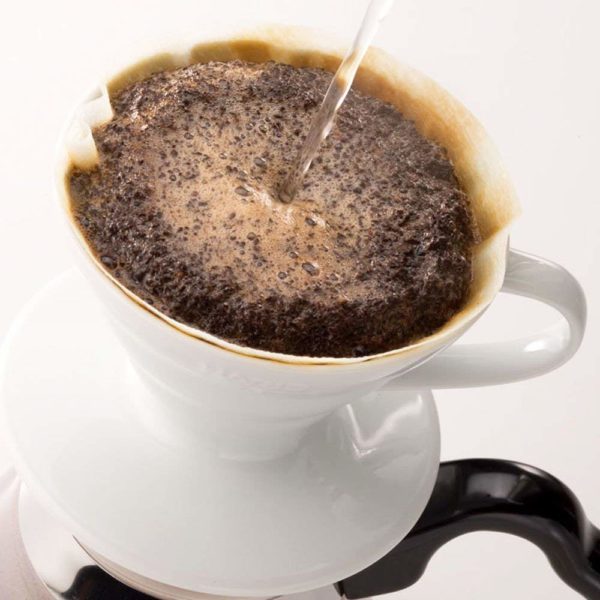 Hario V60 Paper Coffee Filters, Size 03, White, Untabbed - Image 4
