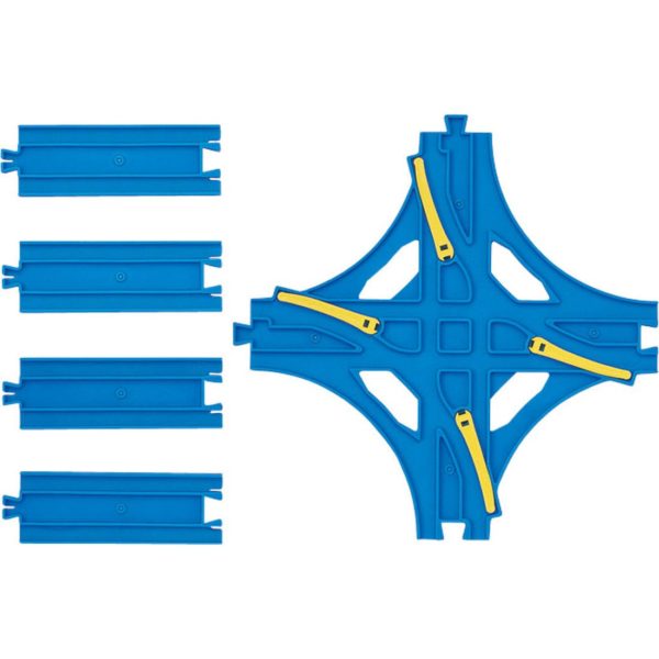 Plarail intersection point rail (with 1/2 straight rail) R - 14