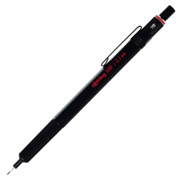 rOtring 500 0.5mm Mechanical Pencil, Black (502505N) (1904725)