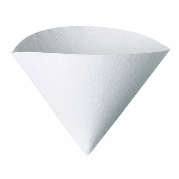Hario V60 Paper Coffee Filters, Size 03, White, Untabbed - Image 2