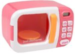 Just Like Home Microwave Oven with Play Food Pink
