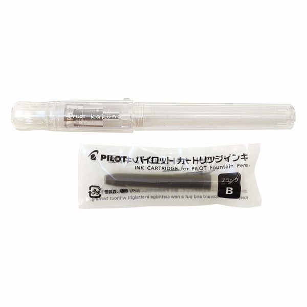 kakuno / Fountain pen · Kakuno EF Extra fine letter ?Transparent body / Non color? FKA-1SR-NCEF - Image 3