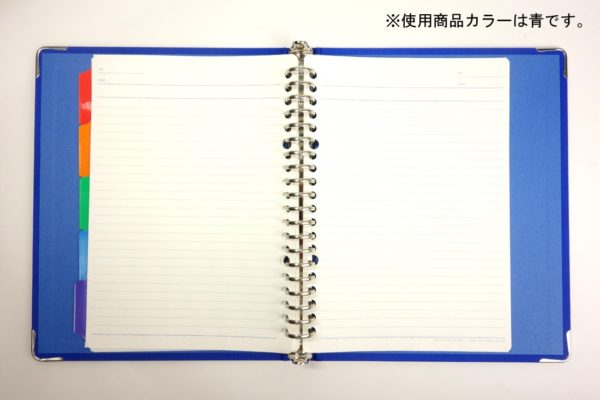 Kokuyo Binder note color palette A 5 20 holes maximum 100 black rulers-105-1 Z - Image 4