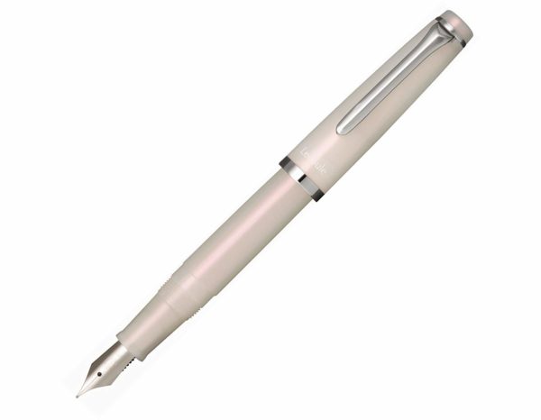Sailor pen fountain pen LECRCLE stone color pearl Medium fine 11-0311-310