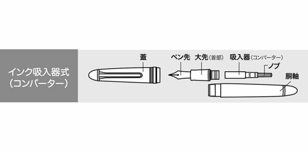 Sailor fountain pen fountain pen profit Junior skeleton 11-9924-300 - Image 3