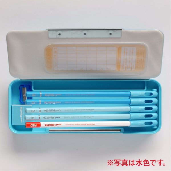 Mitsubishi Pencil Pencil Box Uni palette Double-breaking pink P1000BT301 - Image 5