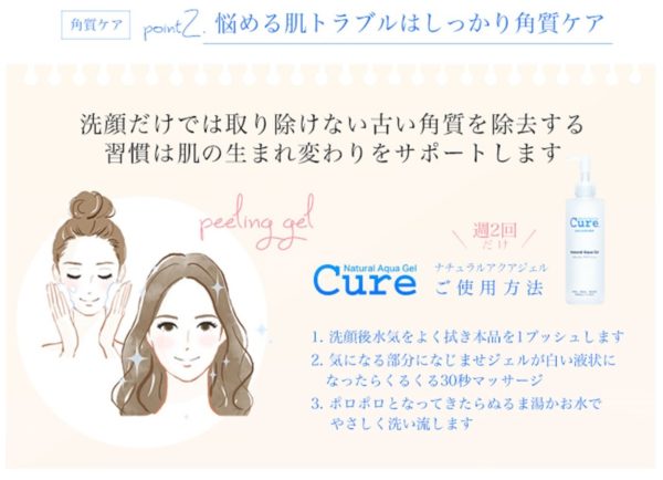 Cure Natural Aqua Gel, 250 ml - Image 4