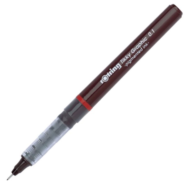 Rotting ticky graphic 0.1 mm black ink 814730