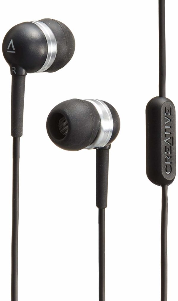 CREATIVE MEDIA Creative EP-630i Earphone with microphone Black EP-630i-BK
