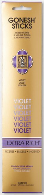 GONESH Extra Rich Stick Violet 20 bottles