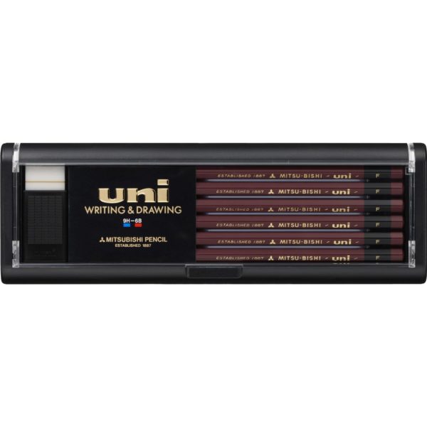 Mitsubishi Pencil Pencil Uni F 1 dozen UF