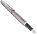 Pilot fountain pen Cocoon titanium medium character FCO-3SR-TI-M