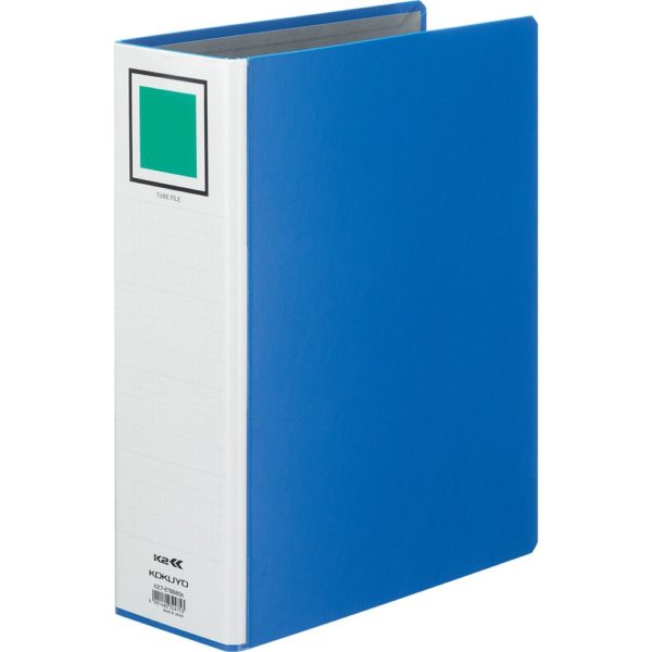 Kokuyo tube file K2 casement A4 vertical 800-sheet 2 hole blue K2 off -ETB680B