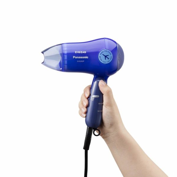 Panasonic Turbo-Dry ZIGZAG Hair Dryer EH5202P-A Blue | AC100-120V, 200-240V (Japan Model) - Image 5