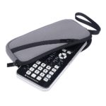 For Texas Instruments TI-Nspire CX / Nspire CX CAS TI-30XS / TI-36X Pro / TI-84 Plus CE Graphing Calculator Soft Carrying Case Travel Bag Protective Pouch Box -Extra Room for Accessories (Soft Gray)
