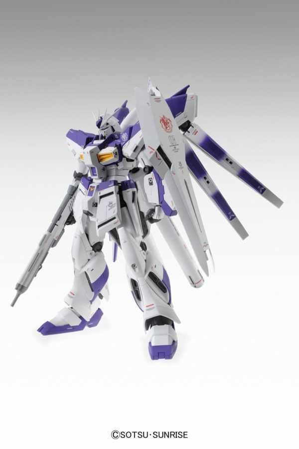 MG 1/100 RX-93-v2 Hi-v Gundam Ver.Ka (Mobile Suit Gundam Char's Counter Attacks Shaer Beltca / Children) - Image 2