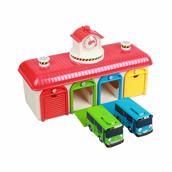 [SET] Tayo The Little Bus Chibikko Bus Tayo Bath Garage Play Set [Parallel import goods]