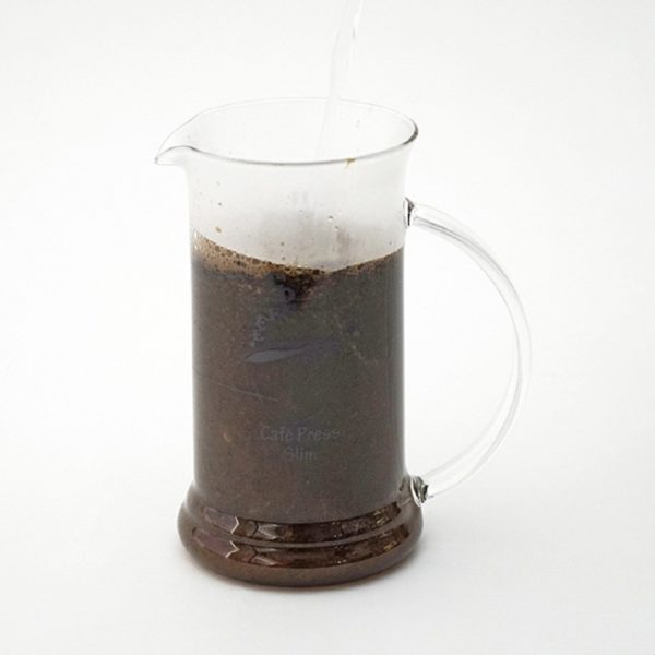 Hario CPSS-2TB Cafépress Slim Coffee and Tea Press, 240ml, Black - Image 3