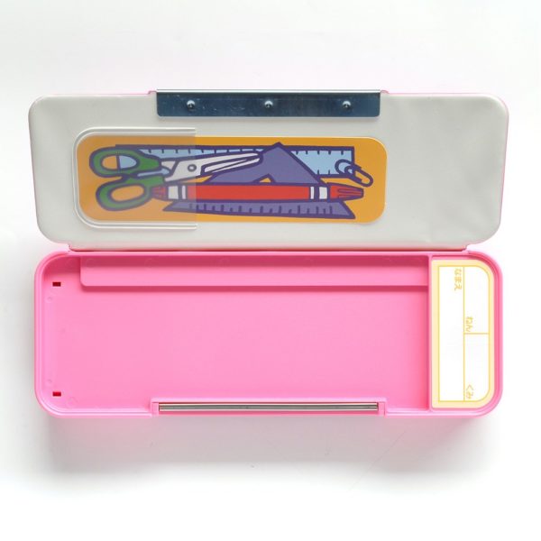 Mitsubishi Pencil Pencil Box Uni palette Double-breaking pink P1000BT301 - Image 4