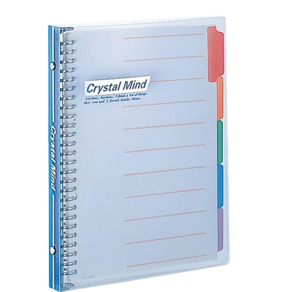 Kokuyo binder notes Crystal Mind B 5 Blue Le - 348 B