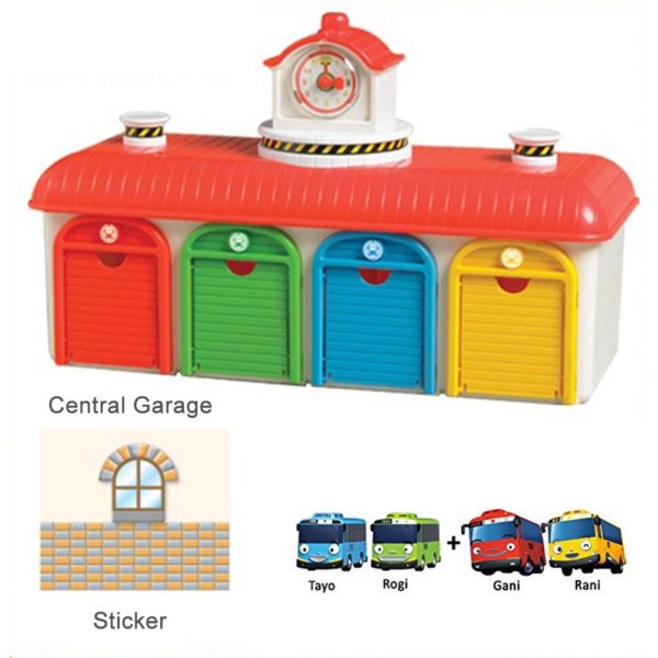 [SET] Tayo The Little Bus Chibikko Bus Tayo Bath Garage Play Set [Parallel import goods] - Image 2