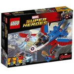 Lego (LEGO) Super Heroes Captain America: Tracking on Jet 76076