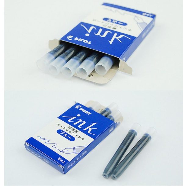 Pilot fountain pen cartridge ink 5 pieces Blue IRF-5S-L - Image 3