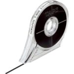 Kokuyo Borders pulling tape white board width 2mm length 16m black T-502
